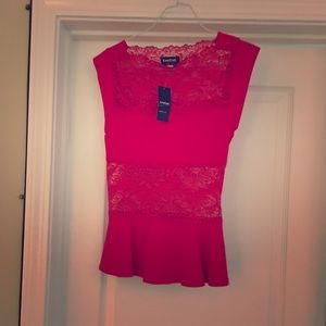 Bebe lace blouse